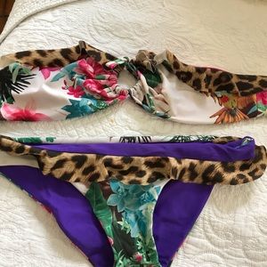 Strapless bikini - small